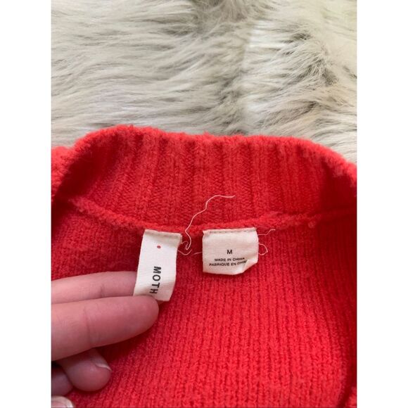 Anthropologie MOTH Oversized Dempsey Cozy Sweater Tunic Wool Blend M - Picture 4 of 9